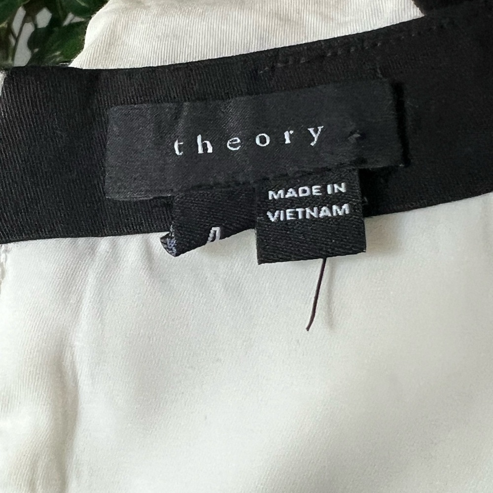 Theory Cortney Cotton blend White Sleeveless
Dress 4 - Picture 6 of 7